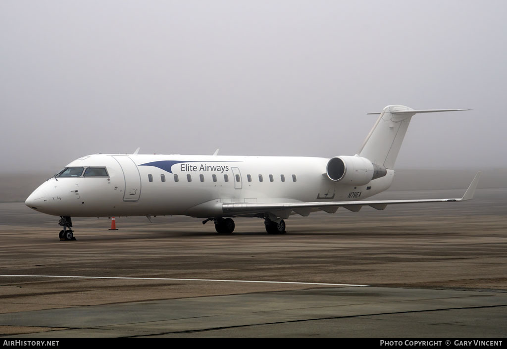 Aircraft Photo of N79EA | Bombardier CRJ-200ER (CL-600-2B19) | Elite Airways | AirHistory.net #313539