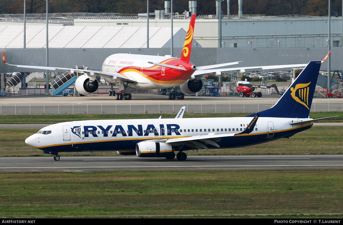 Aircraft Photo of EI-DLC | Boeing 737-8AS | Ryanair | AirHistory.net #313545