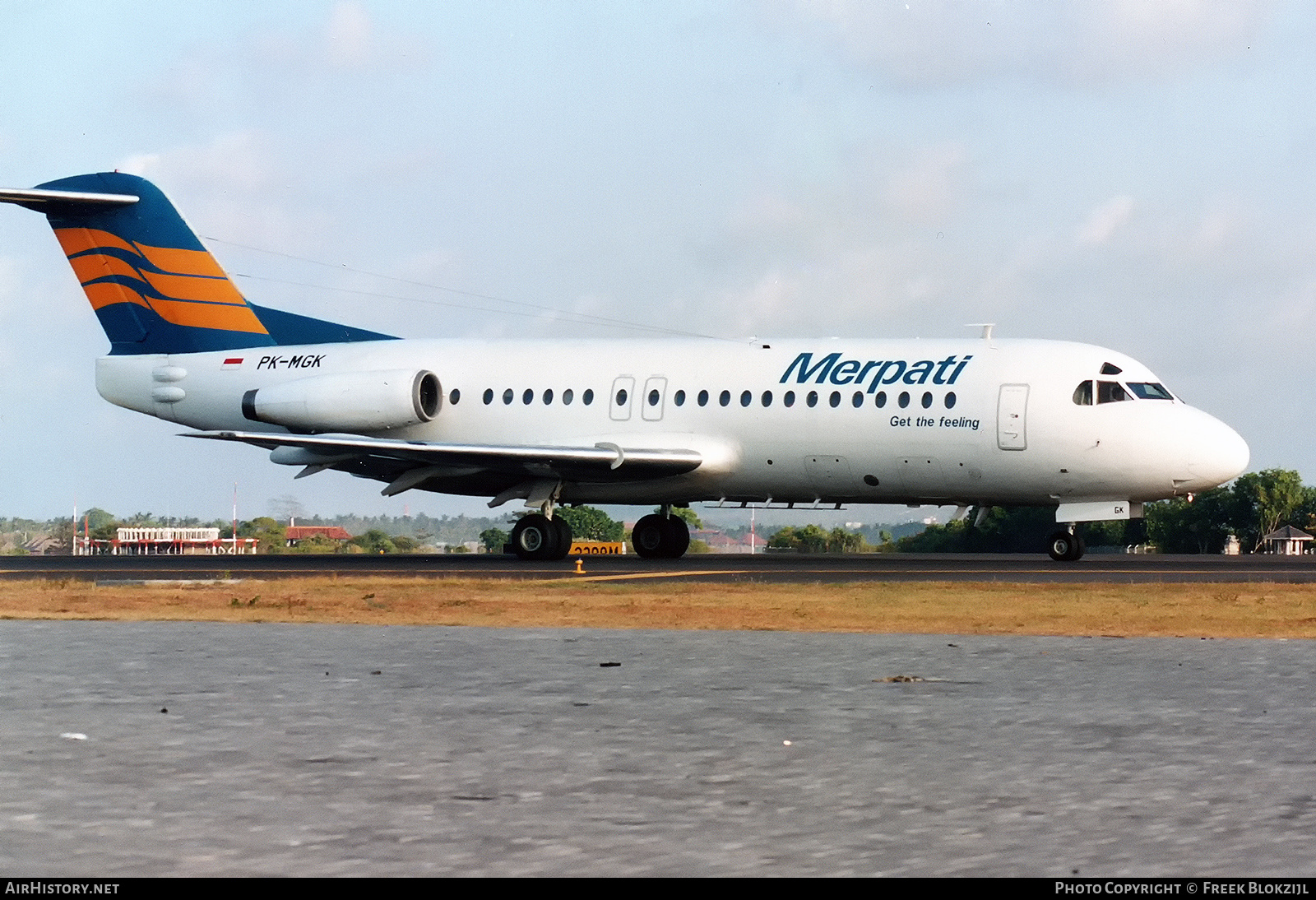 Aircraft Photo of PK-MGK | Fokker F28-4000 Fellowship | Merpati Nusantara Airlines | AirHistory.net #313560