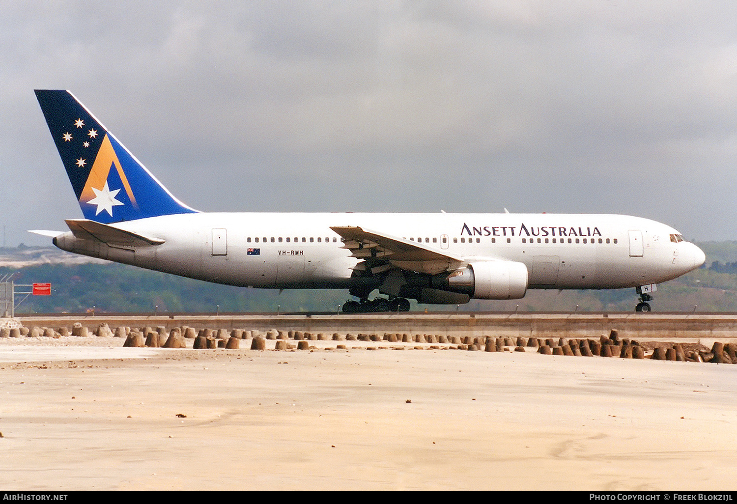 Aircraft Photo of VH-RMH | Boeing 767-277 | Ansett Australia | AirHistory.net #313561