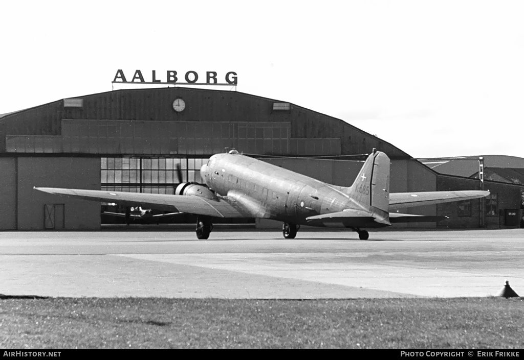 Aircraft Photo of K-685 | Douglas C-47A Skytrain | Denmark - Air Force | AirHistory.net #313566