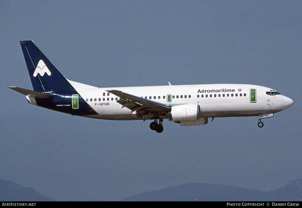 Aircraft Photo of F-GFUD | Boeing 737-33A | Aéromaritime | AirHistory.net #313567
