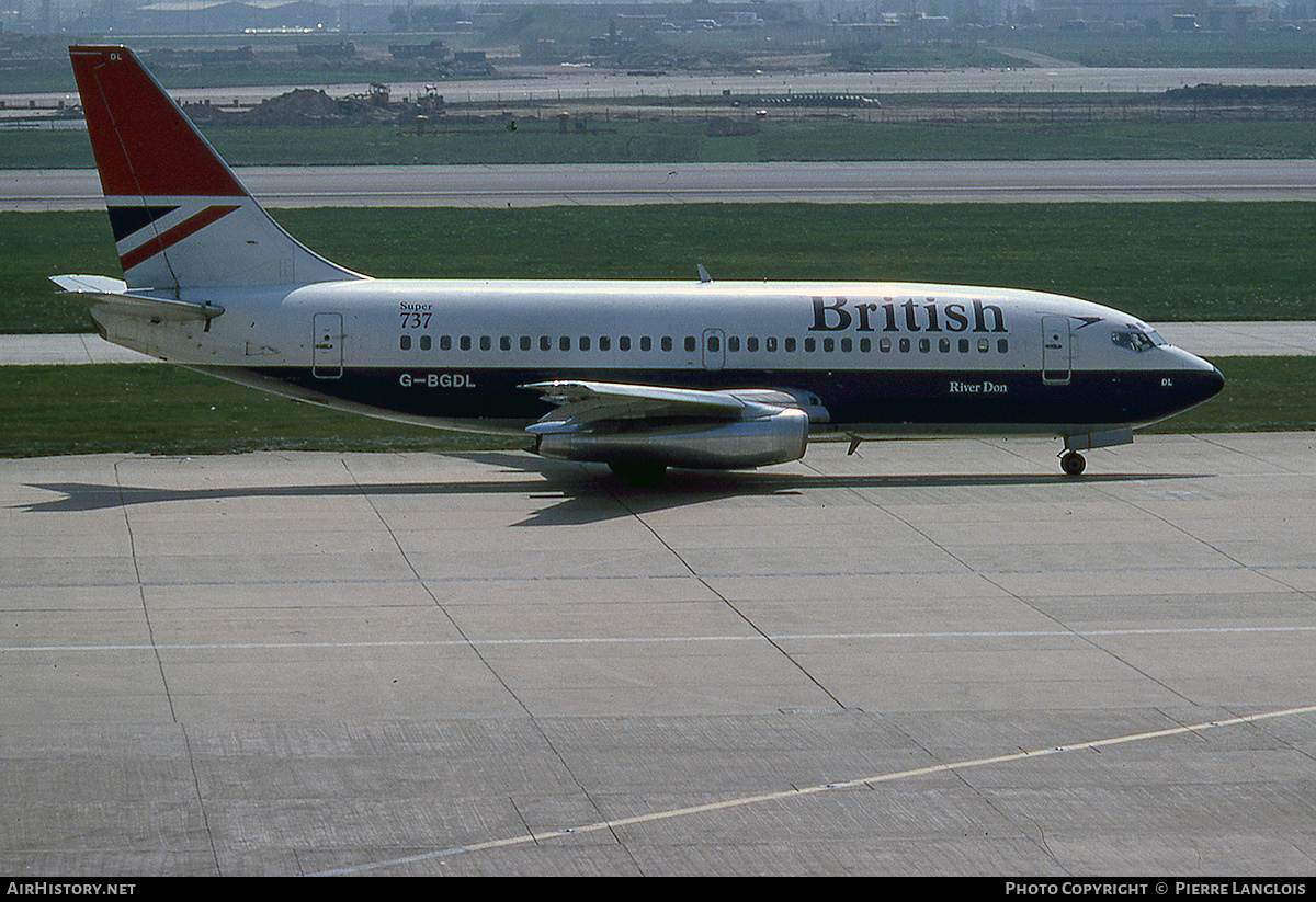 Aircraft Photo of G-BGDL | Boeing 737-236/Adv | British Airways | AirHistory.net #313575