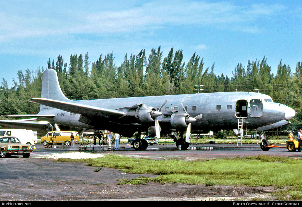 Aircraft Photo of N120AC | Douglas DC-6B | AirHistory.net #313583