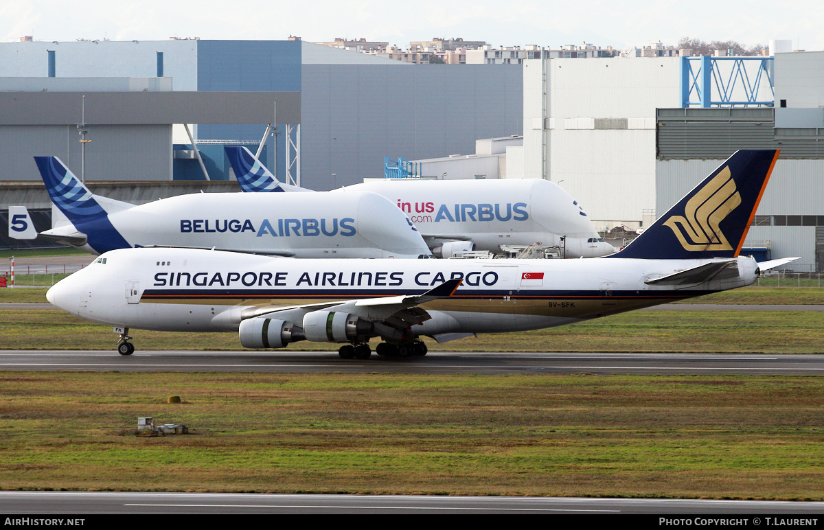 Aircraft Photo of 9V-SFK | Boeing 747-412F/SCD | Singapore Airlines Cargo | AirHistory.net #313592