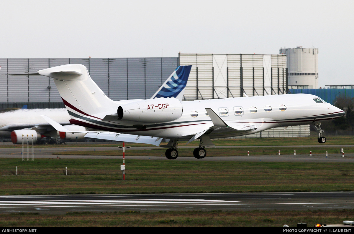 Aircraft Photo of A7-CGP | Gulfstream Aerospace G500 (G-VII) | AirHistory.net #313622