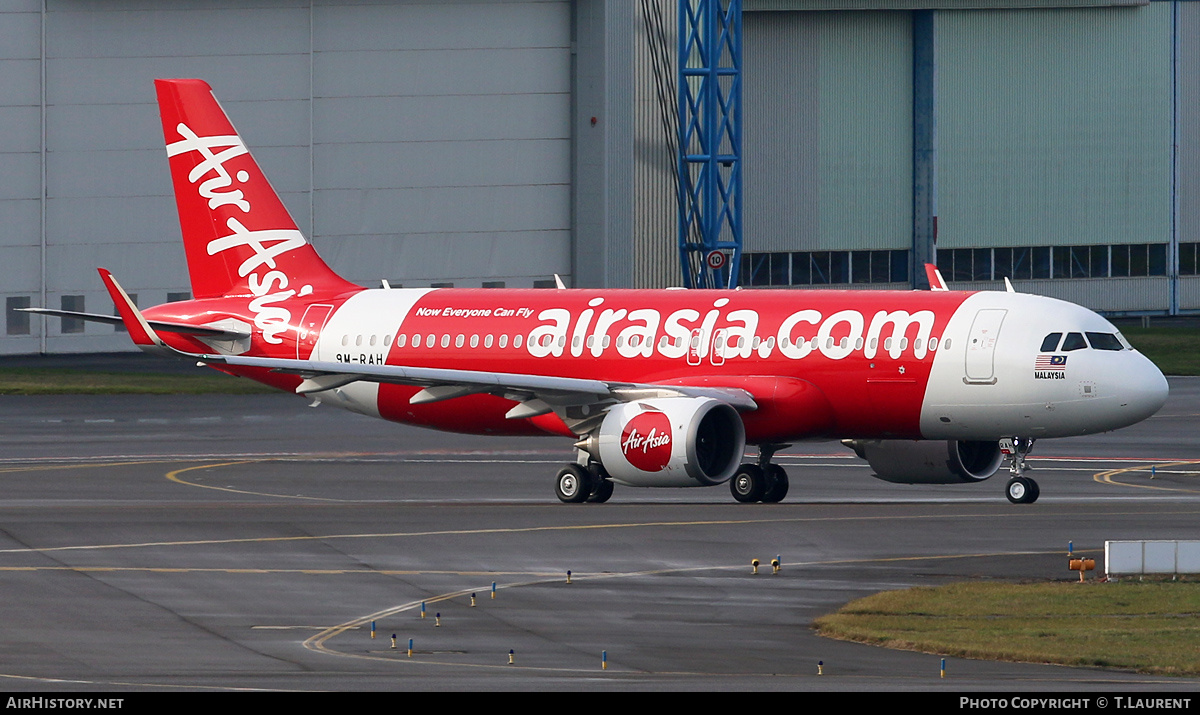 Aircraft Photo of 9M-RAH | Airbus A320-251N | AirAsia | AirHistory.net #313624