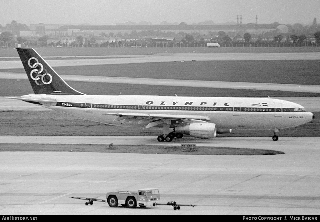 Aircraft Photo of SX-BEC | Airbus A300B4-203 | Olympic | AirHistory.net #313631