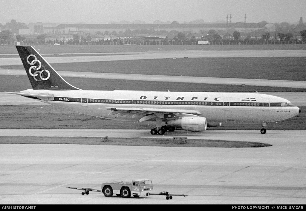 Aircraft Photo of SX-BEC | Airbus A300B4-203 | Olympic | AirHistory.net #313631