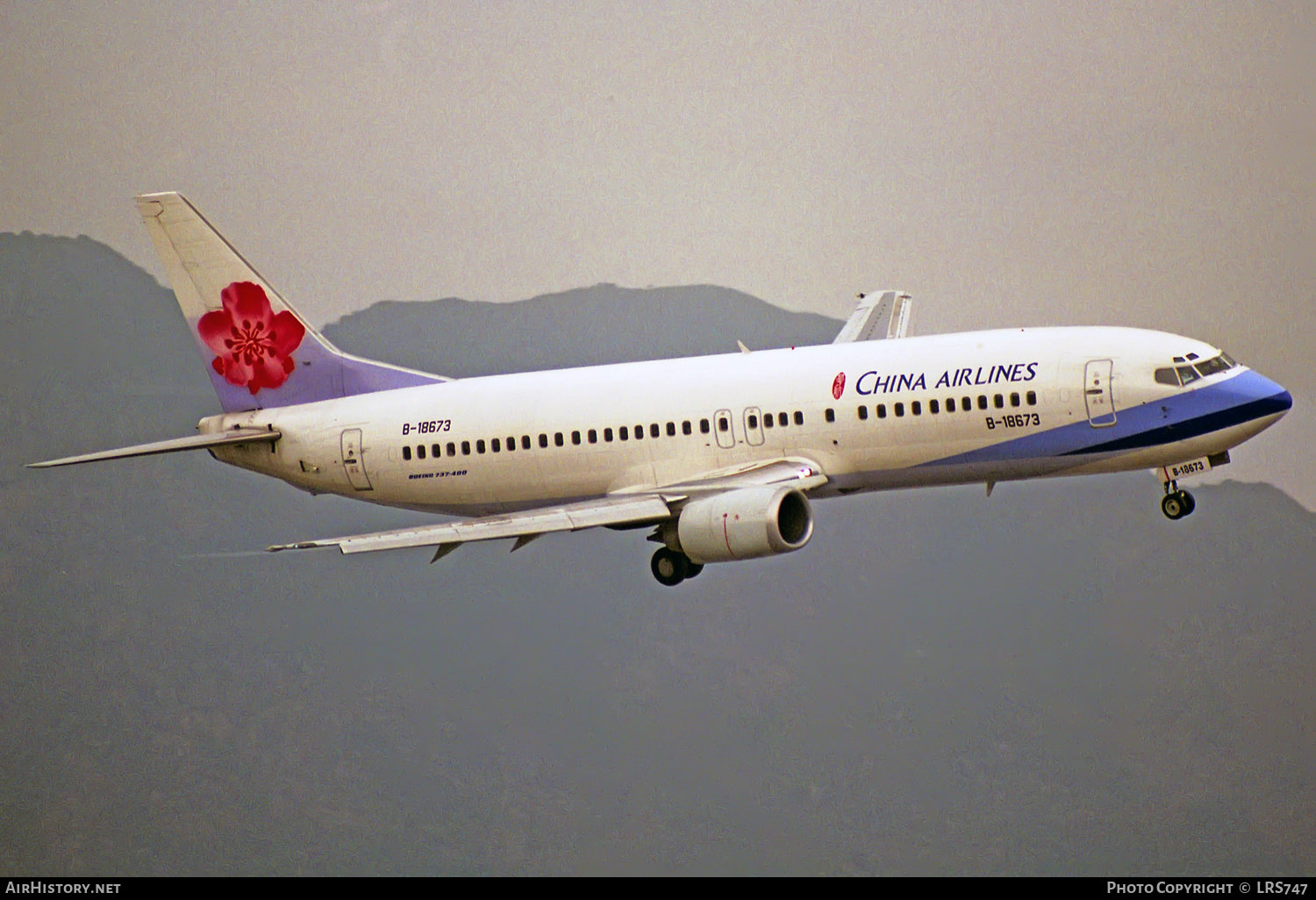 Aircraft Photo of B-18673 | Boeing 737-43Q | China Airlines | AirHistory.net #313654