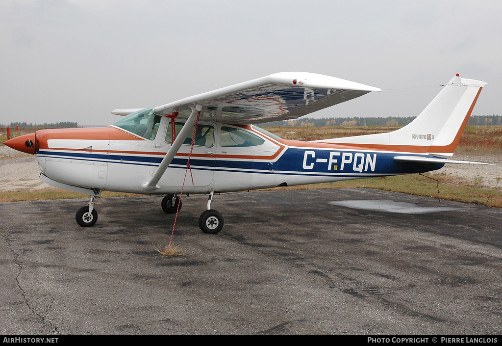 Aircraft Photo of C-FPQN | Cessna R182 Skylane RG II | AirHistory.net #313675