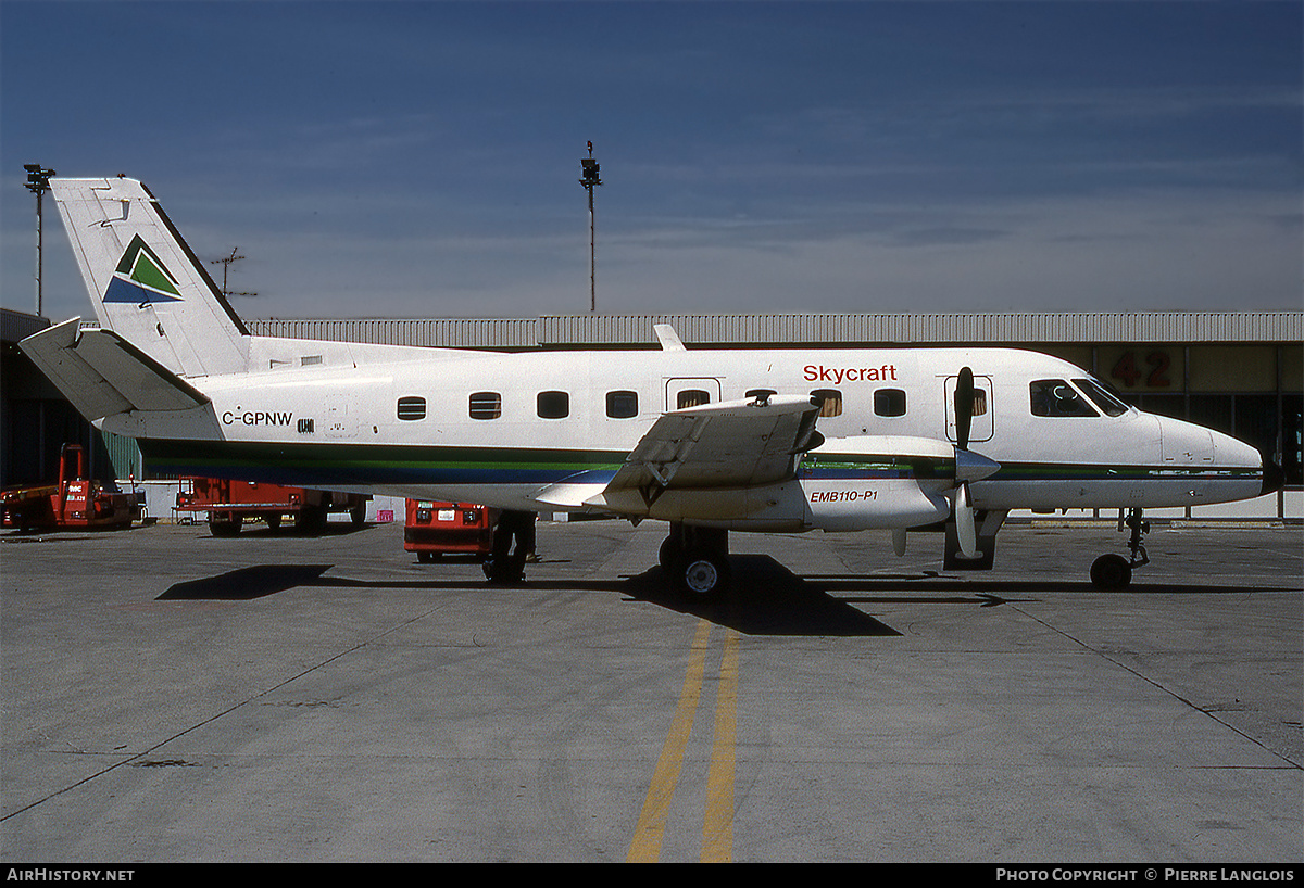 Aircraft Photo of C-GPNW | Embraer EMB-110P1A Bandeirante | Skycraft Air Transport | AirHistory.net #313679