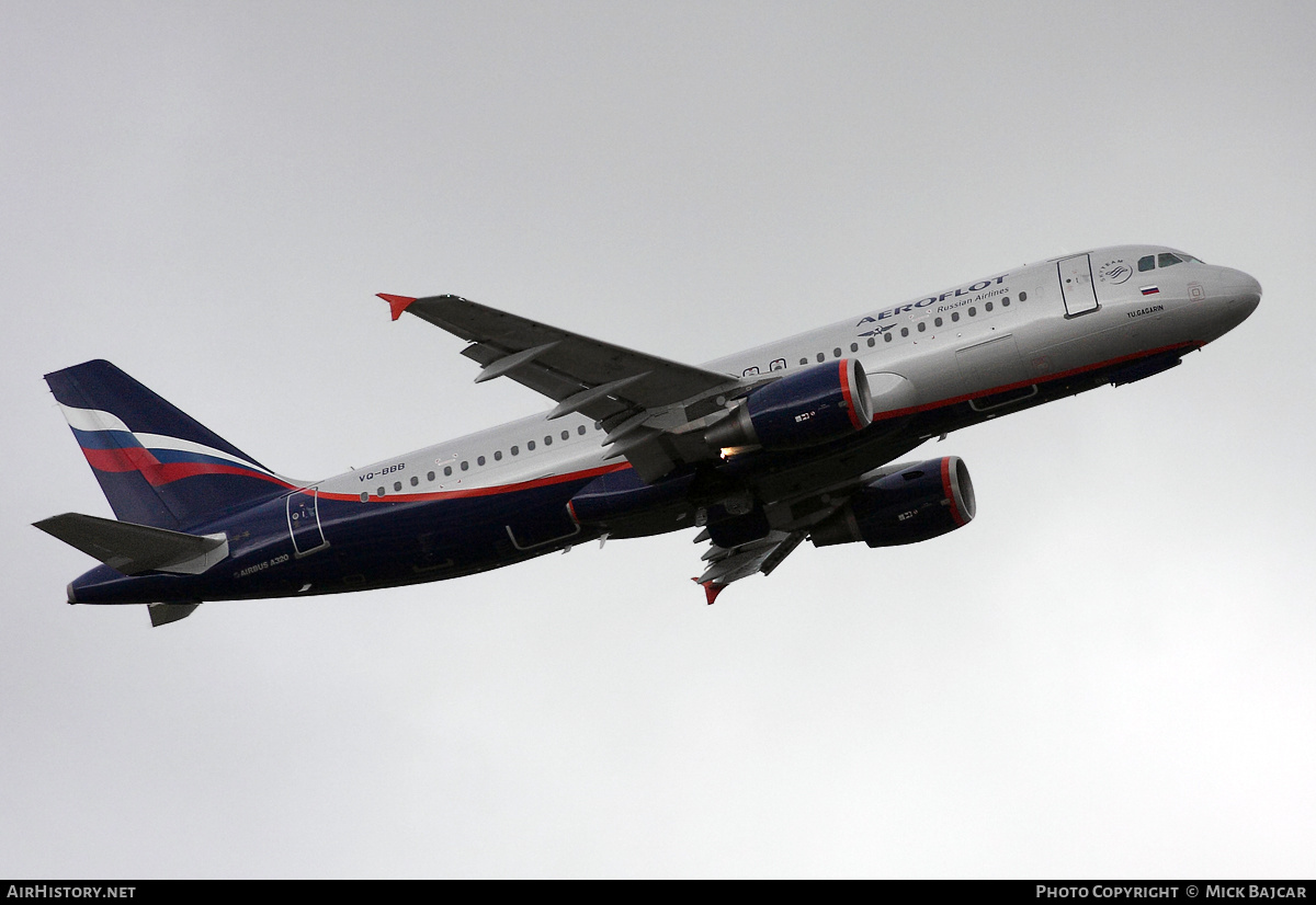 Aircraft Photo of VQ-BBB | Airbus A320-214 | Aeroflot - Russian Airlines | AirHistory.net #313680