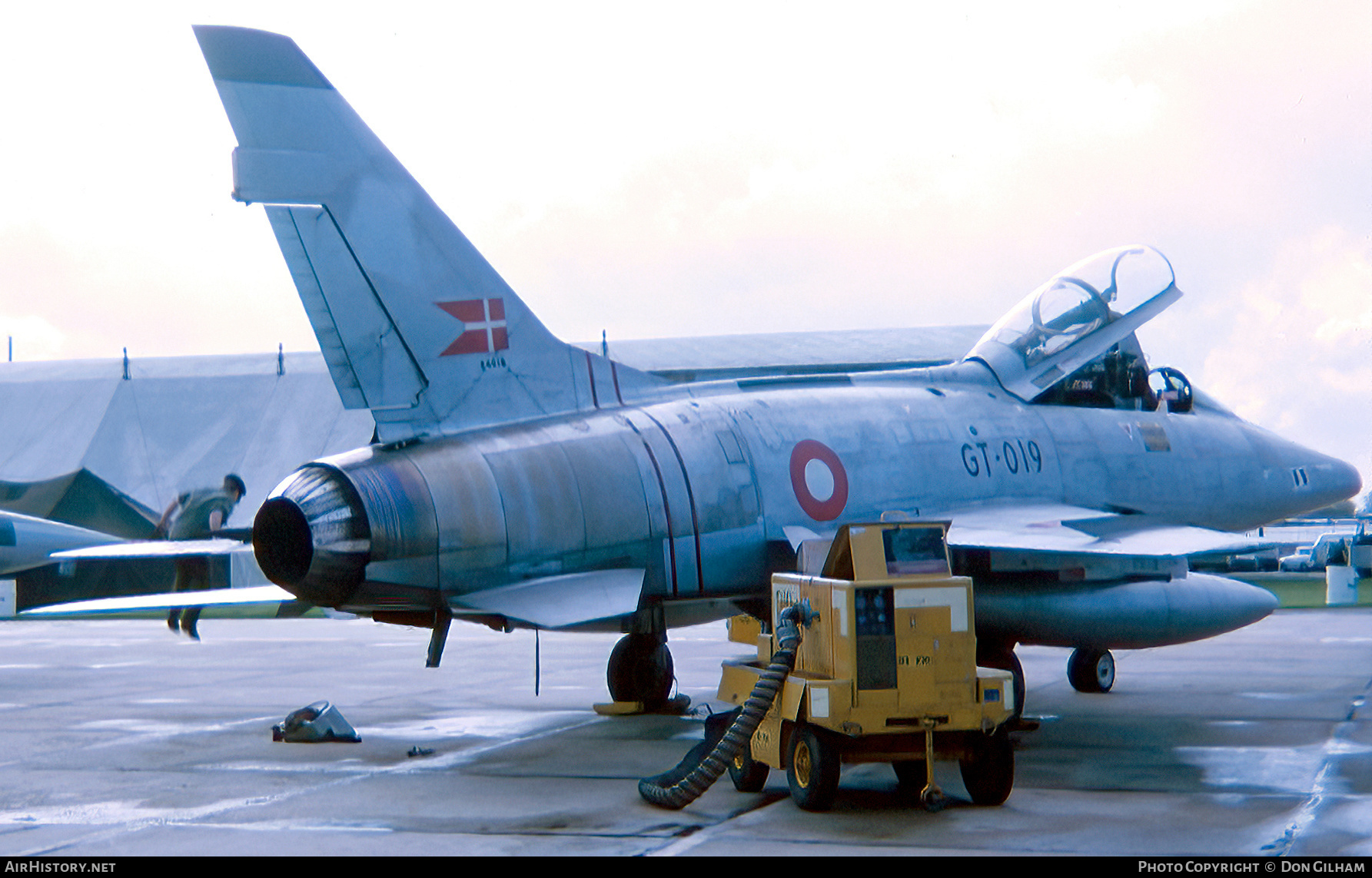 Aircraft Photo of GT-019 / 64019 | North American F-100F Super Sabre | Denmark - Air Force | AirHistory.net #313688