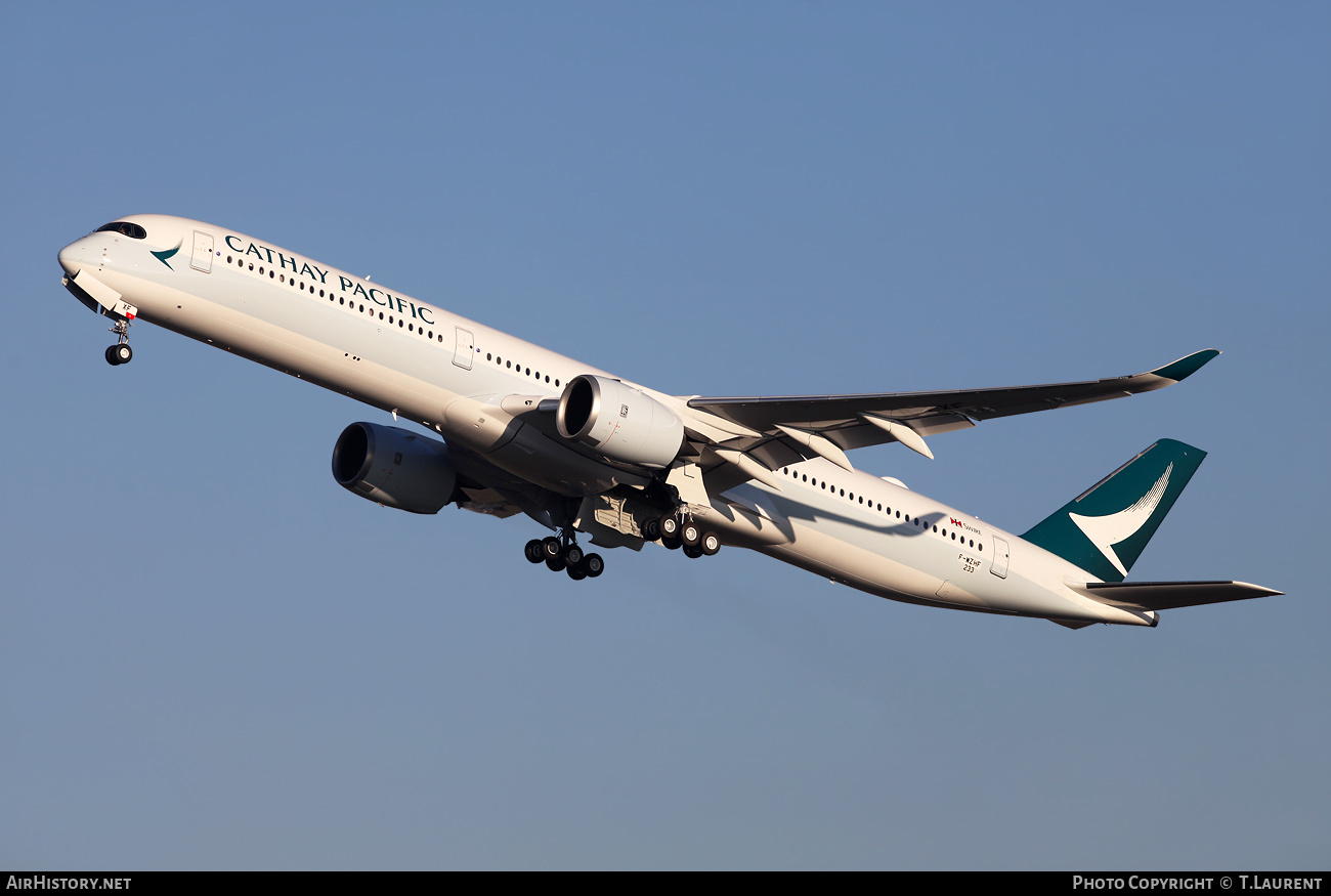 Aircraft Photo of F-WZHF | Airbus A350-1041 | Cathay Pacific Airways | AirHistory.net #313691