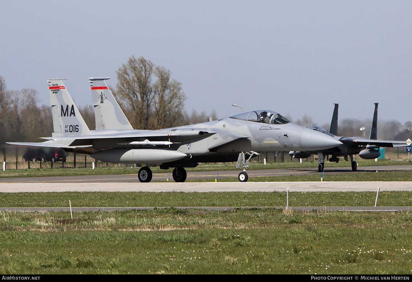 Aircraft Photo of 84-0016 / AF84-016 | McDonnell Douglas F-15C Eagle | USA - Air Force | AirHistory.net #313708