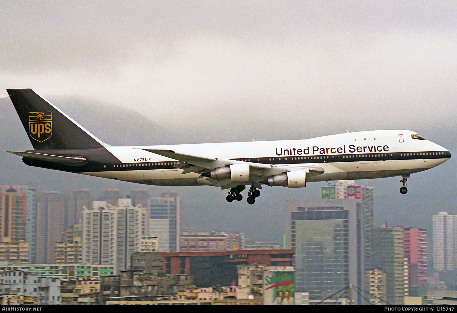 Aircraft Photo of N675UP | Boeing 747-123(F) | United Parcel Service - UPS | AirHistory.net #313715