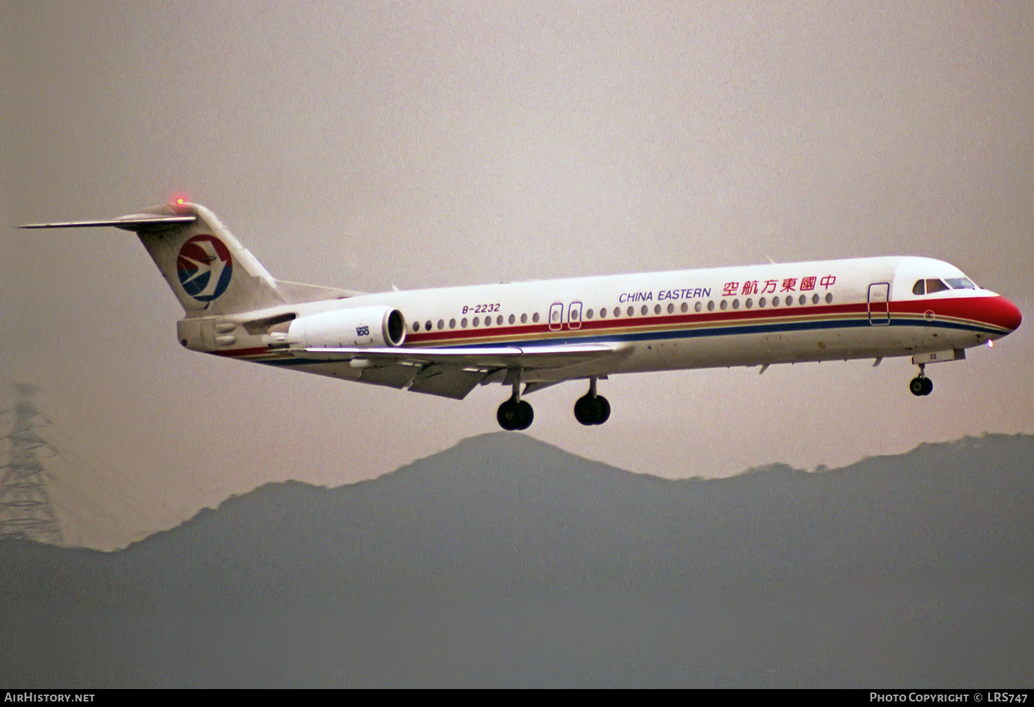 Aircraft Photo of B-2232 | Fokker 100 (F28-0100) | China Eastern Airlines | AirHistory.net #313722