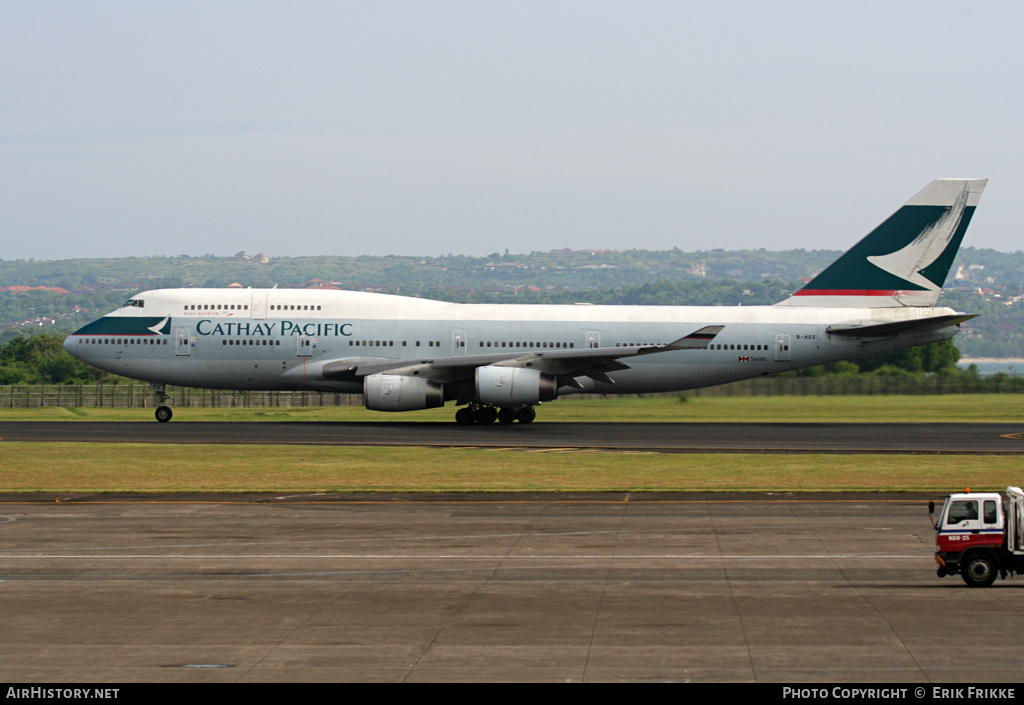 Aircraft Photo of B-HOX | Boeing 747-467 | Cathay Pacific Airways | AirHistory.net #313733
