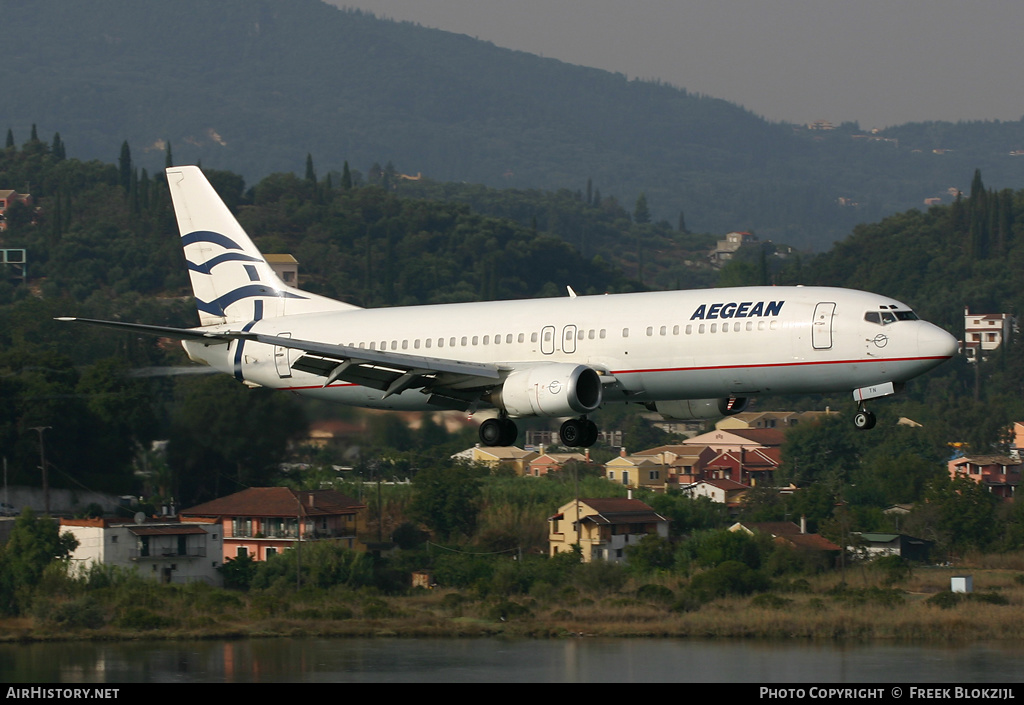 Aircraft Photo of SX-BTN | Boeing 737-43Q | Aegean Airlines | AirHistory.net #313767
