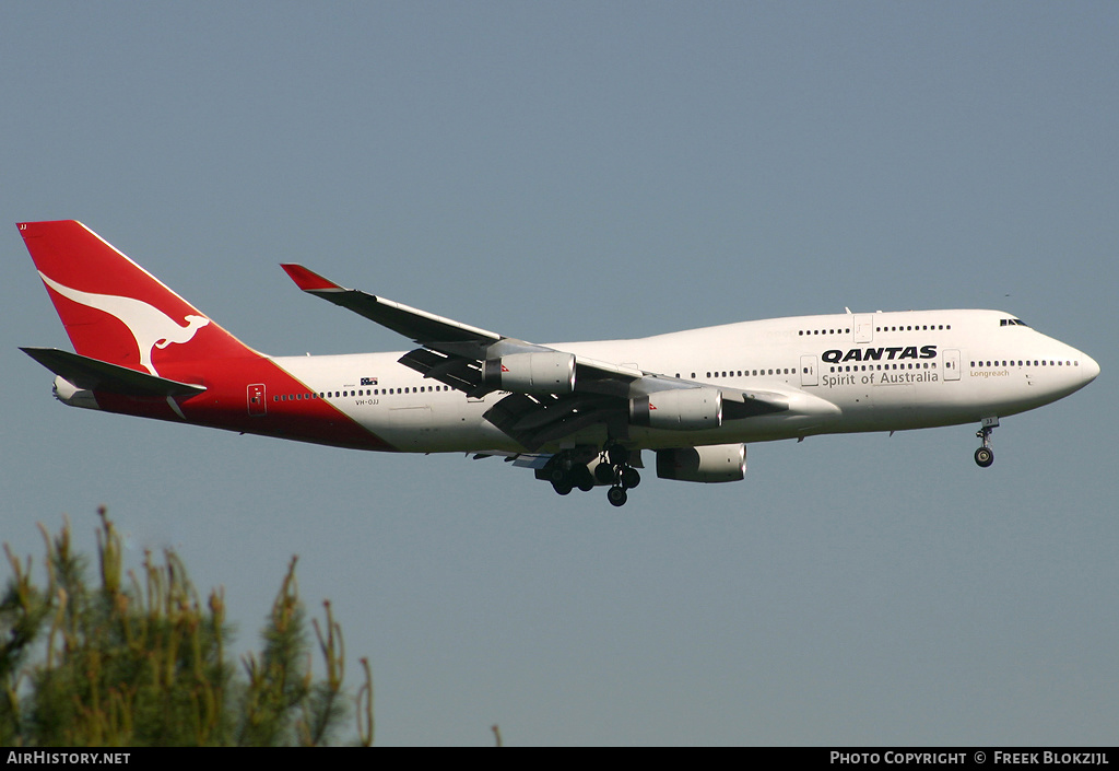 Aircraft Photo of VH-OJJ | Boeing 747-438 | Qantas | AirHistory.net #313778