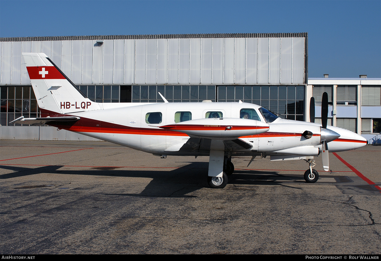 Aircraft Photo of HB-LQP | Piper PA-31T1 Cheyenne I | AirHistory.net #313782