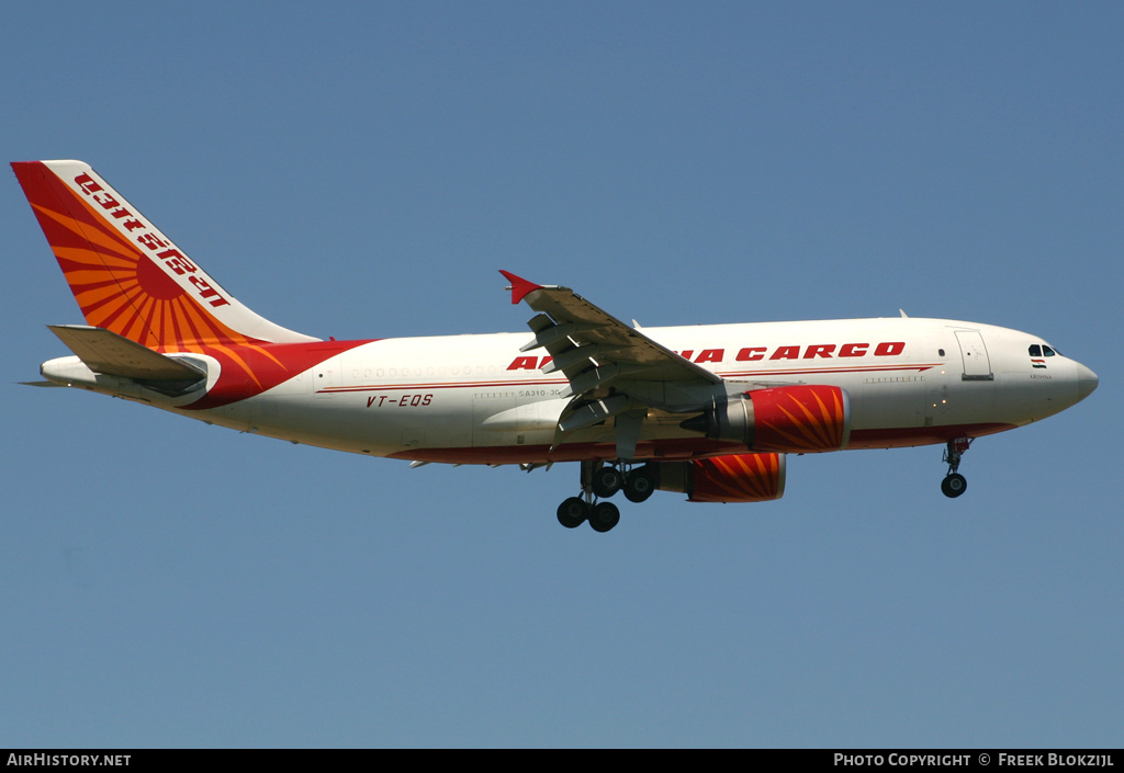 Aircraft Photo of VT-EQS | Airbus A310-304/F | Air India Cargo | AirHistory.net #313785
