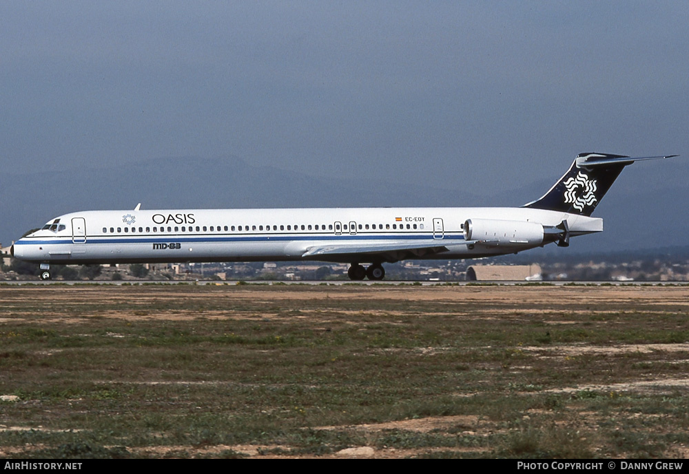 Aircraft Photo of EC-EOY | McDonnell Douglas MD-83 (DC-9-83) | Oasis International Airlines | AirHistory.net #313787