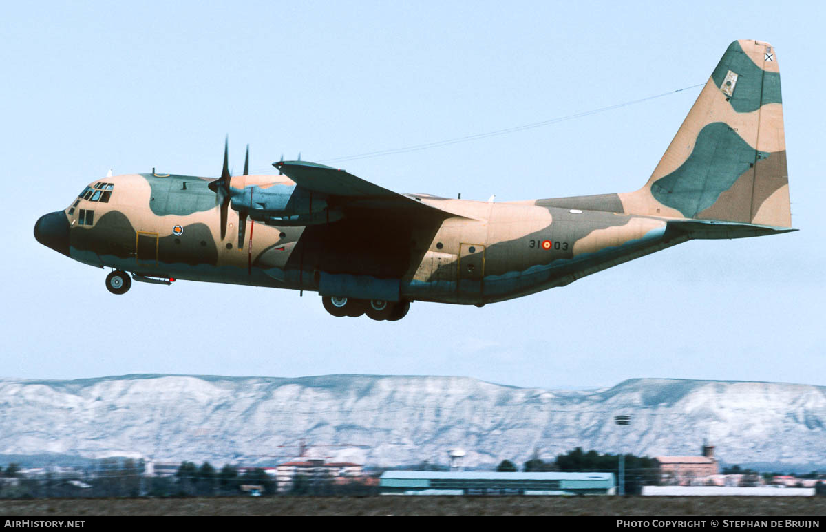 Aircraft Photo of T.10-03 | Lockheed C-130H Hercules | Spain - Air Force | AirHistory.net #313799