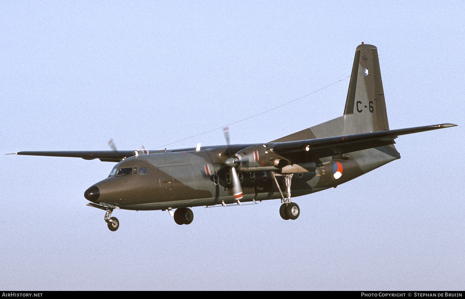 Aircraft Photo of C-6 | Fokker F27-300M Troopship | Netherlands - Air Force | AirHistory.net #313801