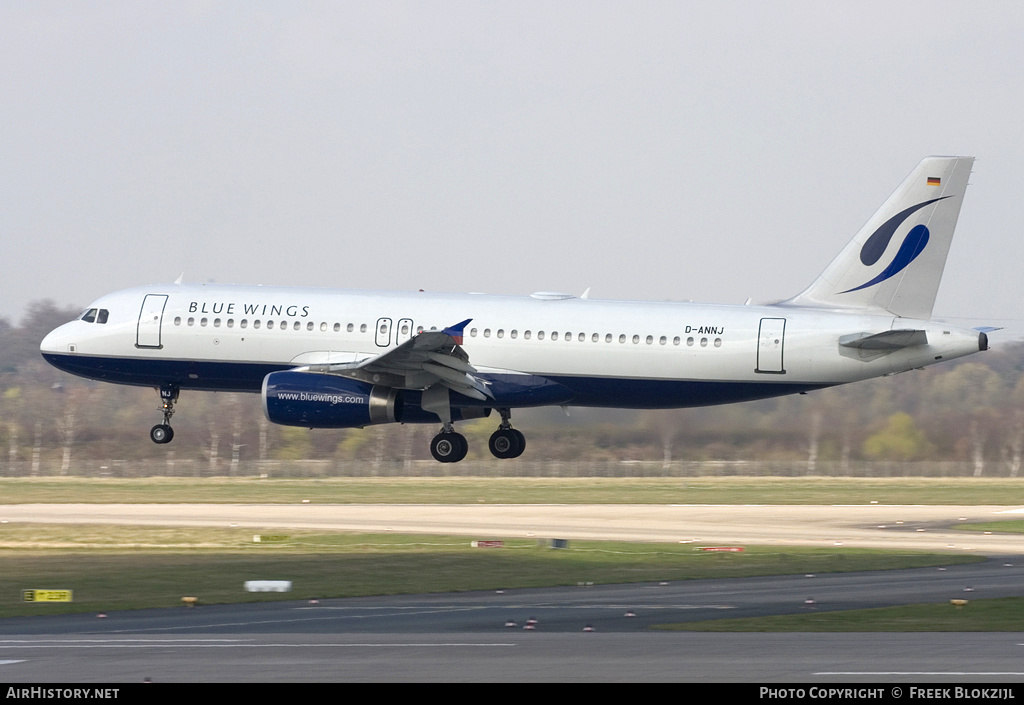 Aircraft Photo of D-ANNJ | Airbus A320-232 | Blue Wings | AirHistory.net #313812