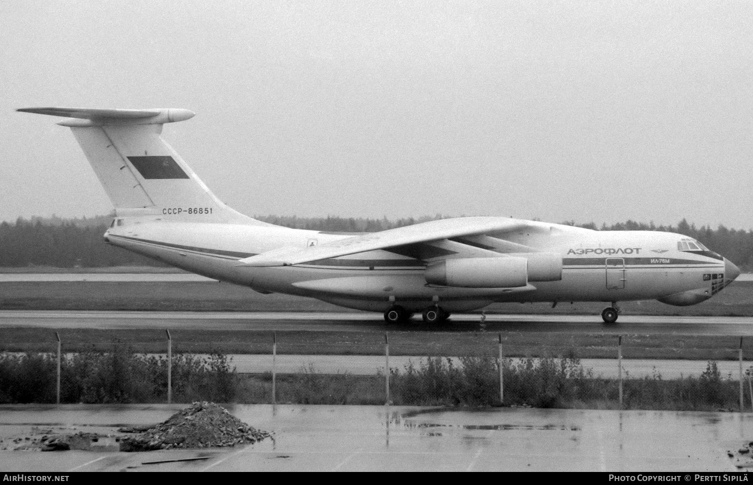 Aircraft Photo of CCCP-86851 | Ilyushin Il-76M | Aeroflot | AirHistory.net #313813