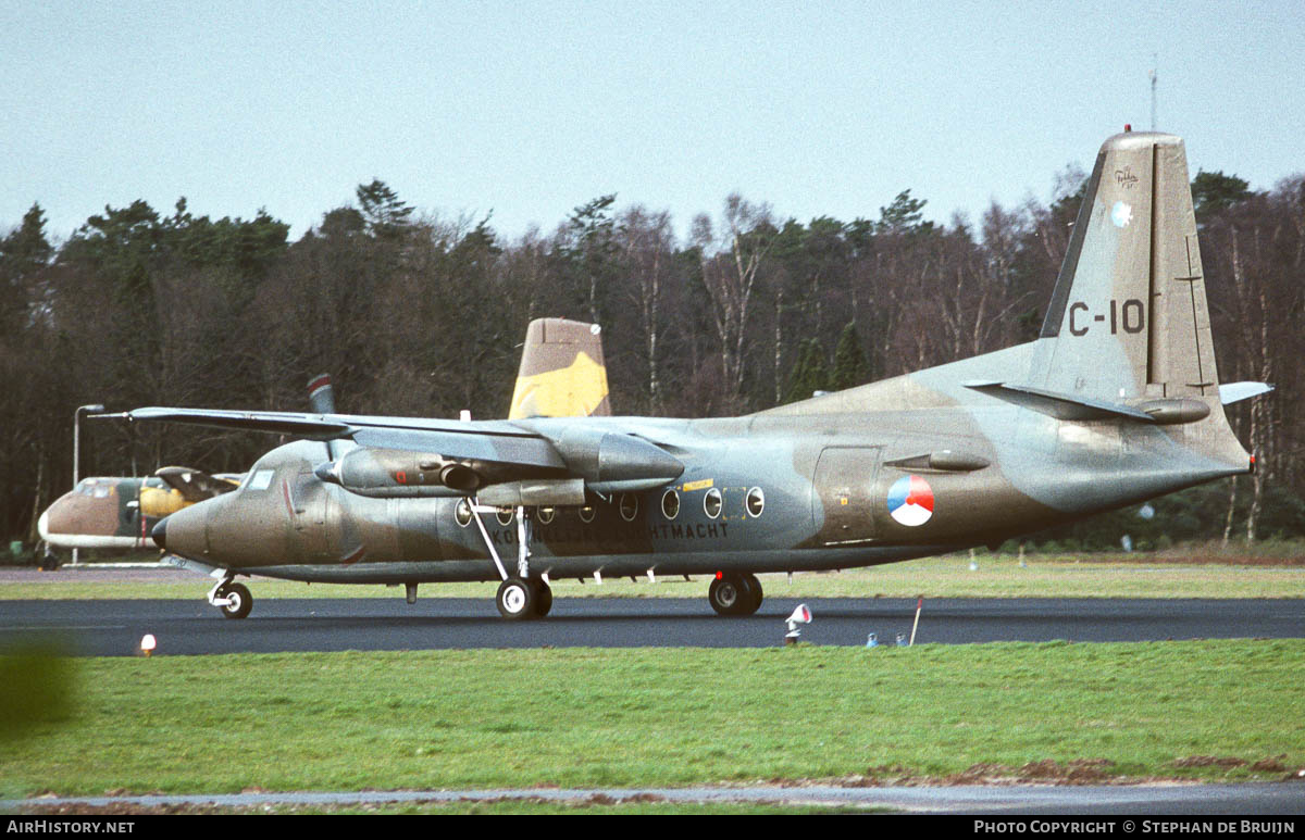 Aircraft Photo of C-10 | Fokker F27-300M Troopship | Netherlands - Air Force | AirHistory.net #313814