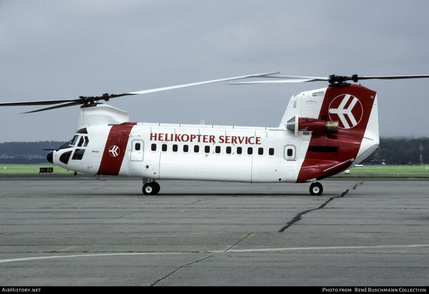 Aircraft Photo of N242BV | Boeing Vertol 234LR | Helikopter Service | AirHistory.net #313822