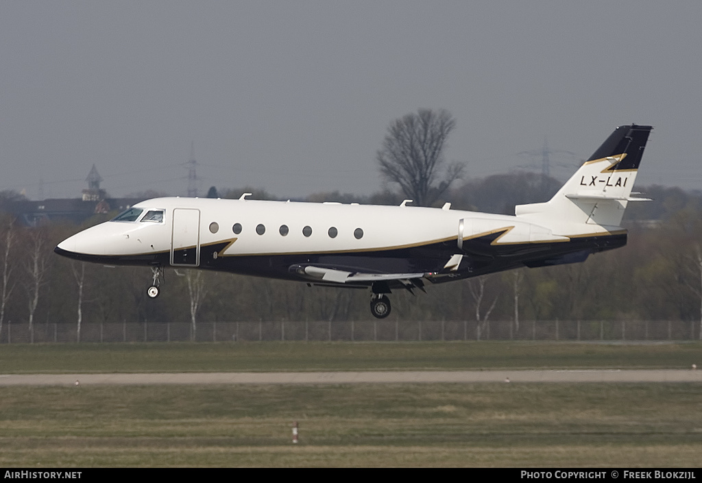 Aircraft Photo of LX-LAI | Israel Aircraft Industries Gulfstream G200 | AirHistory.net #313827