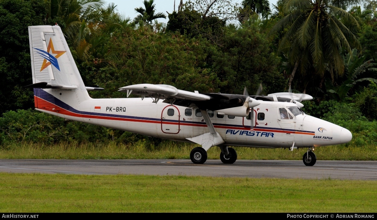 Aircraft Photo of PK-BRQ | De Havilland Canada DHC-6-300 Twin Otter | Aviastar | AirHistory.net #313853