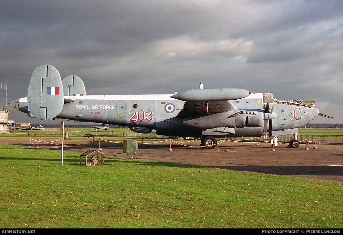 Aircraft Photo of XF708 | Avro 716 Shackleton MR3/3 | UK - Air Force | AirHistory.net #313864