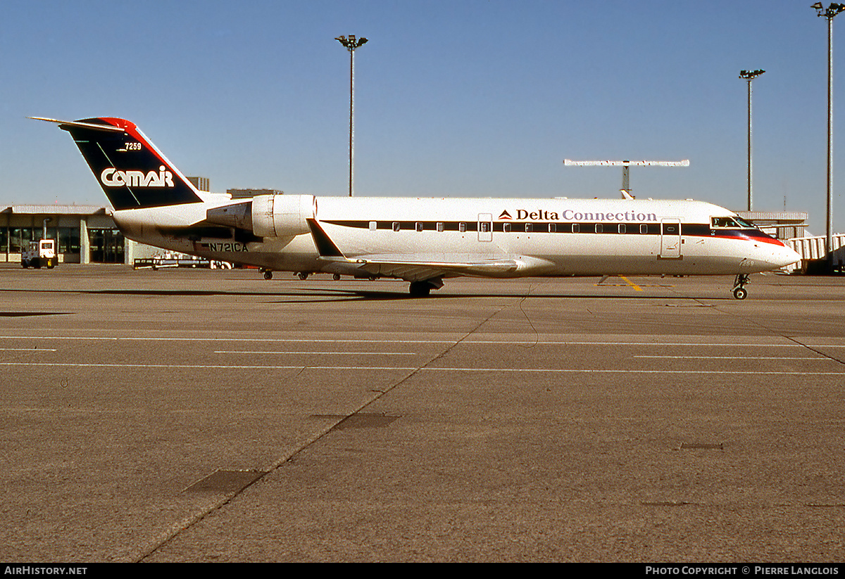 Aircraft Photo of N721CA | Bombardier CRJ-100ER (CL-600-2B19) | Delta Connection | AirHistory.net #313877