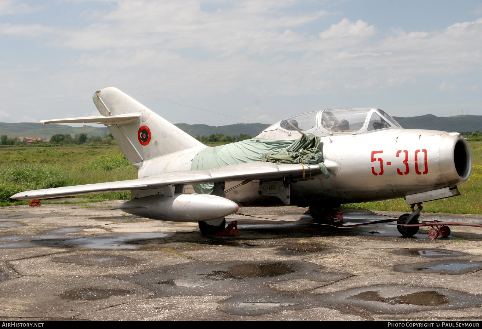 Aircraft Photo of 5-30 | Mikoyan-Gurevich MiG-15UTI | Albania - Air Force | AirHistory.net #313884