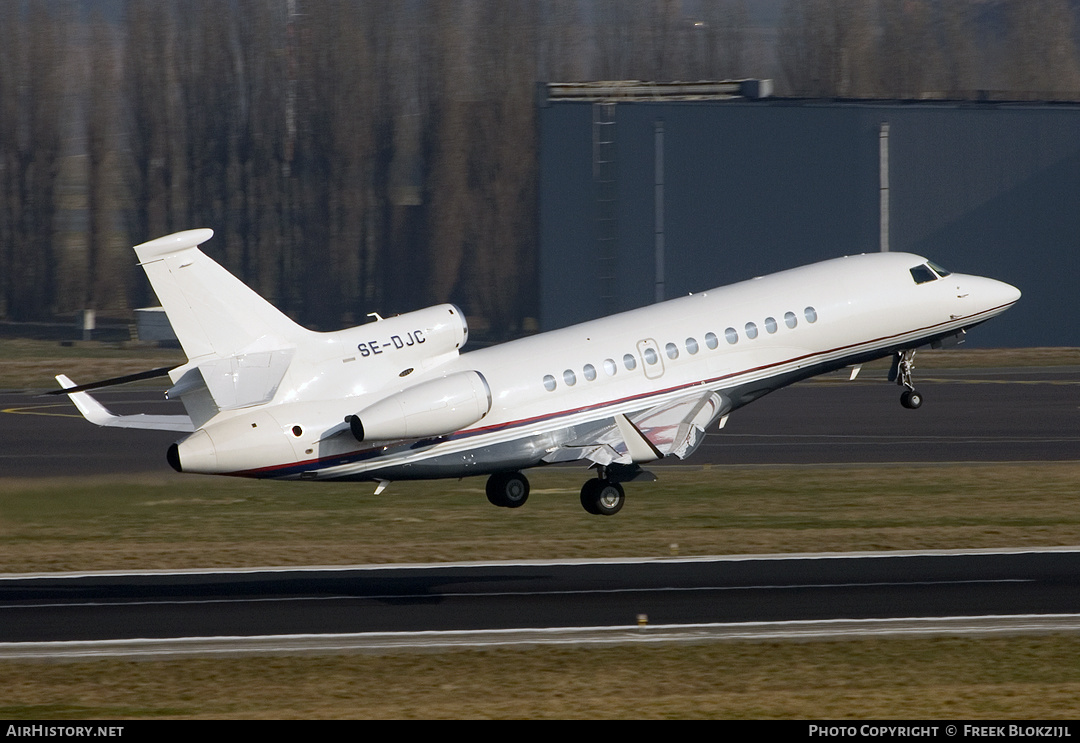 Aircraft Photo of SE-DJC | Dassault Falcon 7X | AirHistory.net #313894