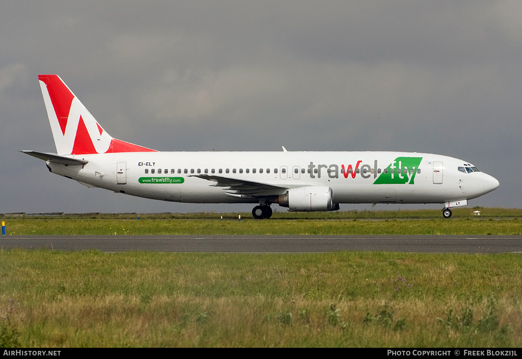 Aircraft Photo of EI-ELY | Boeing 737-4S3 | Trawel Fly | AirHistory.net #313898