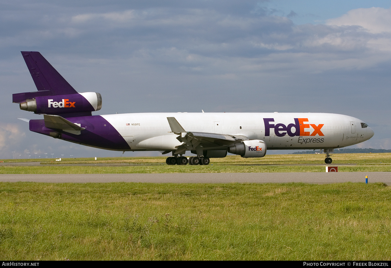 Aircraft Photo of N521FE | McDonnell Douglas MD-11/F | FedEx Express - Federal Express | AirHistory.net #313912