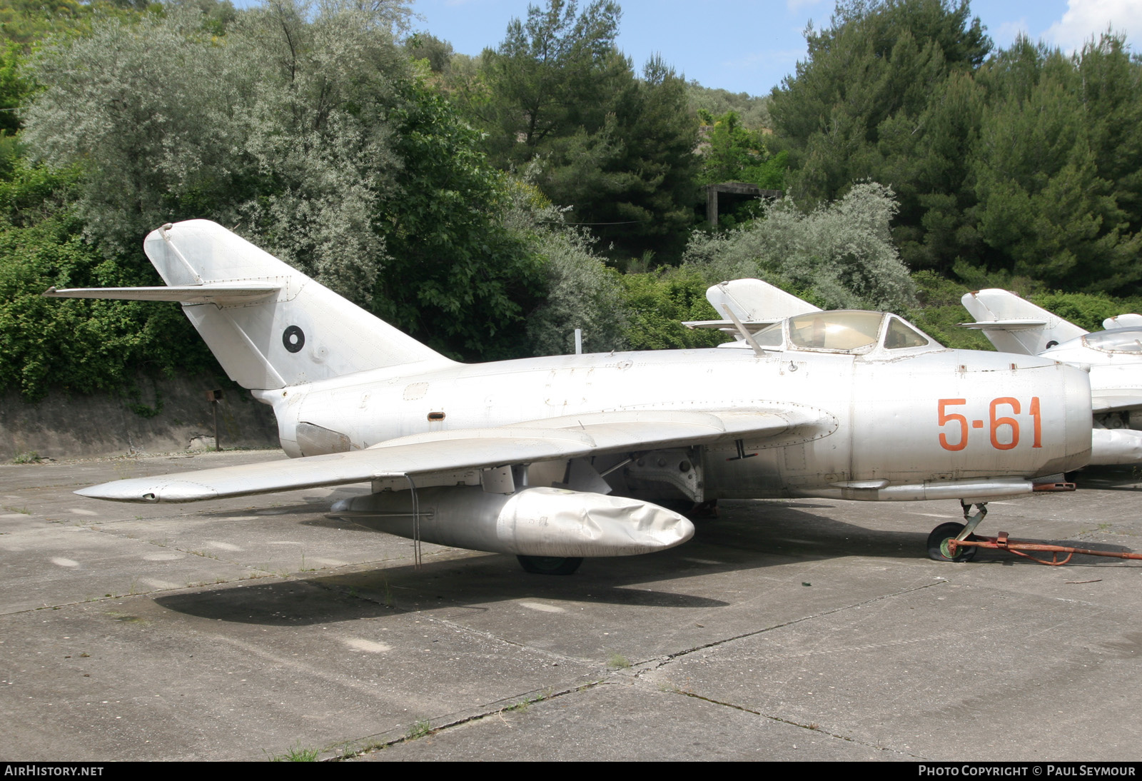 Aircraft Photo of 5-61 | Mikoyan-Gurevich MiG-15bis | Albania - Air Force | AirHistory.net #313914