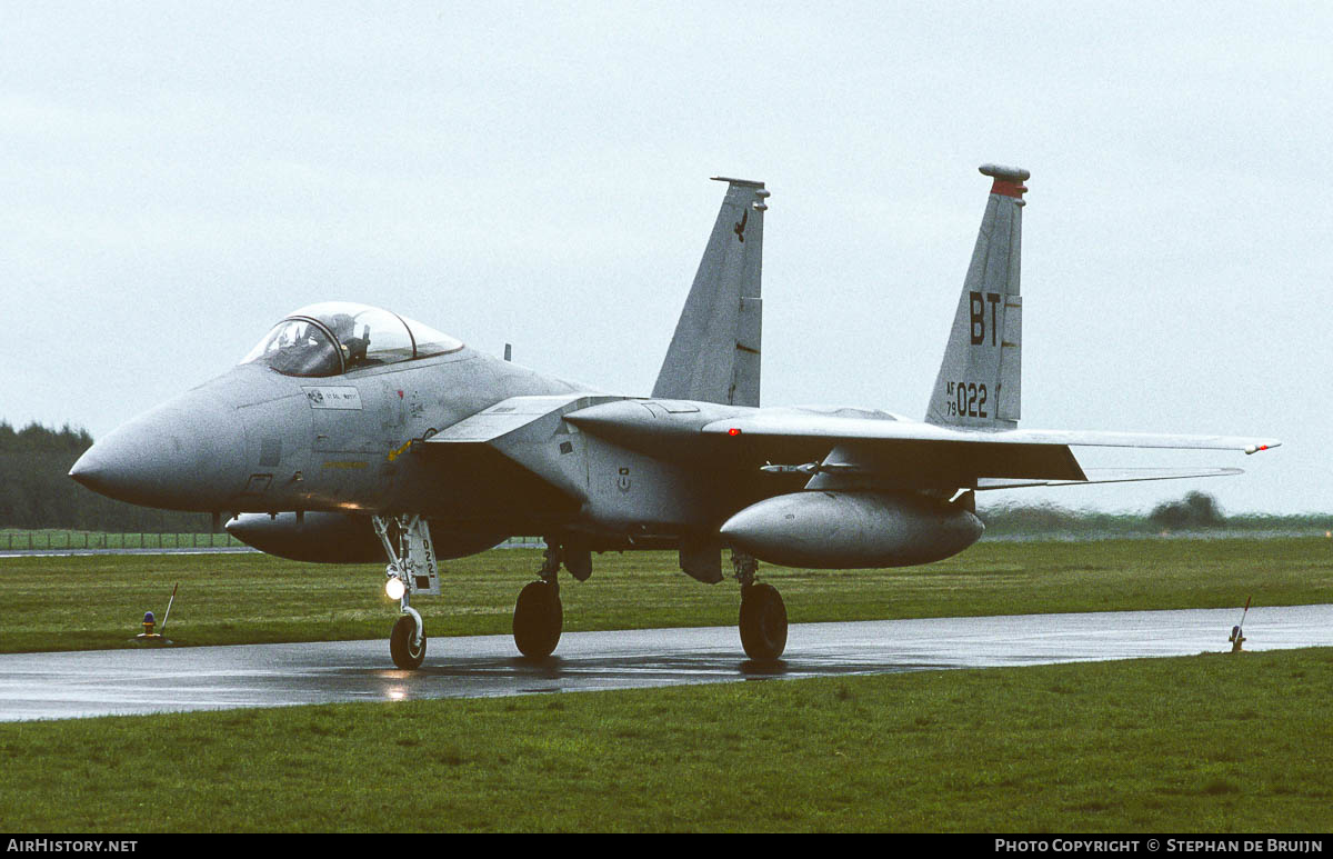 Aircraft Photo of 79-0022 / AF79-022 | McDonnell Douglas F-15C Eagle | USA - Air Force | AirHistory.net #313920