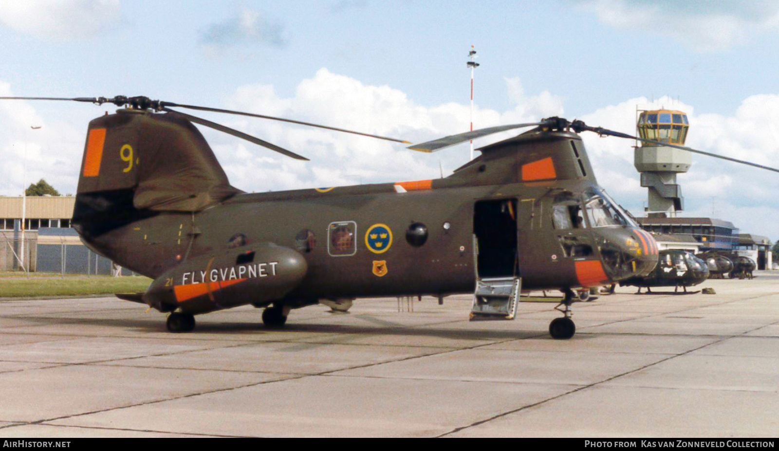 Aircraft Photo of 04454 | Boeing Vertol Hkp 4A | Sweden - Air Force | AirHistory.net #313923
