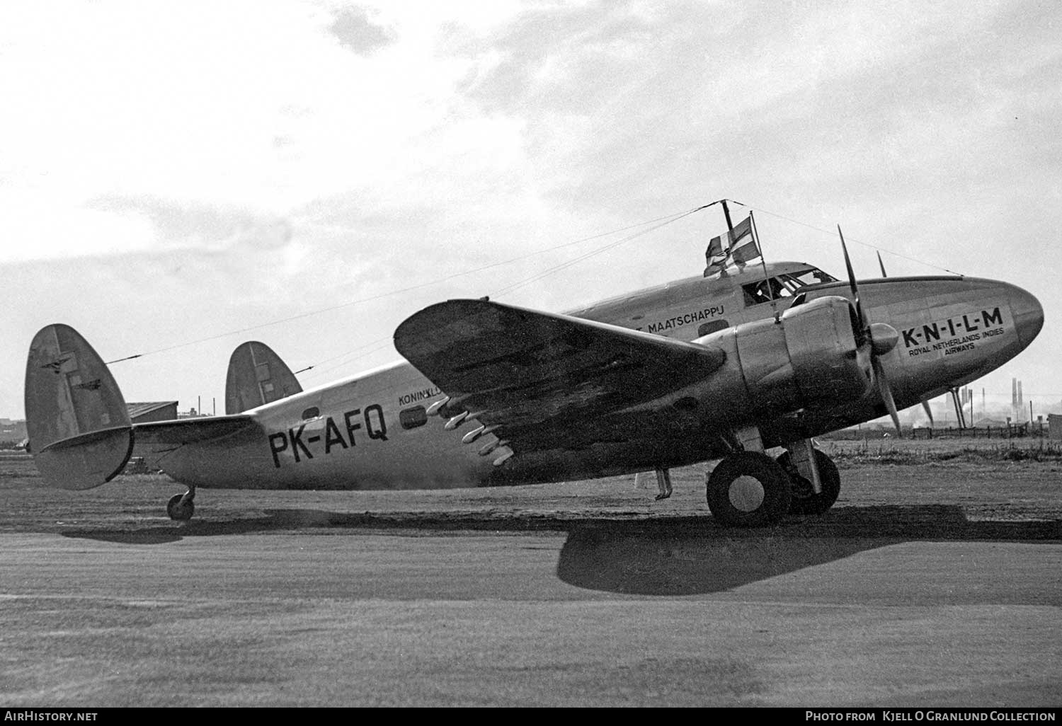 Aircraft Photo of PK-AFQ | Lockheed 14-WF62 Super Electra | KNILM - Royal Netherlands Indies Airways | AirHistory.net #313926