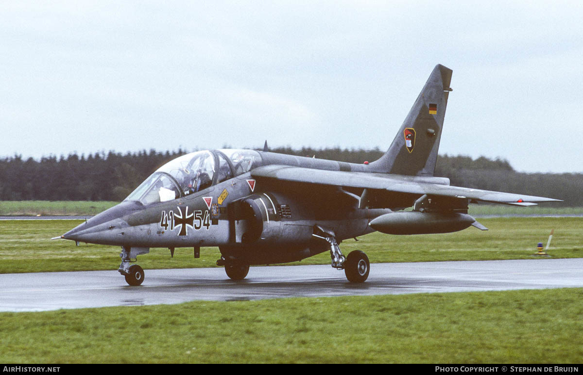 Aircraft Photo of 4154 | Dassault-Dornier Alpha Jet | Germany - Air Force | AirHistory.net #313932