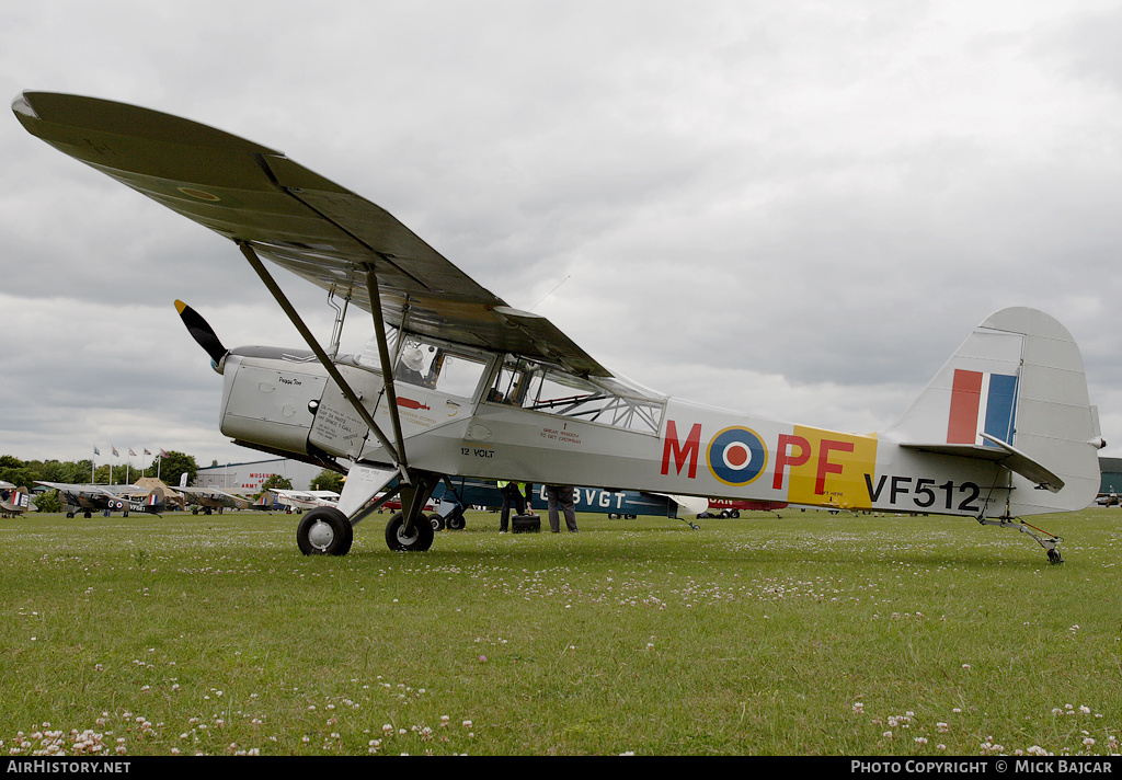 Aircraft Photo of G-ARRX / VF512 | Beagle Auster 6A Tugmaster | UK - Air Force | AirHistory.net #313949