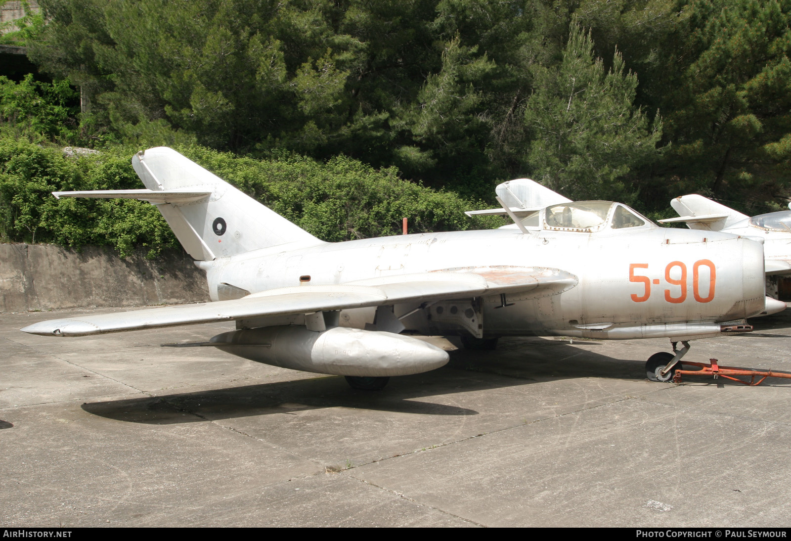 Aircraft Photo of 5-90 | Mikoyan-Gurevich MiG-15bis | Albania - Air Force | AirHistory.net #313950