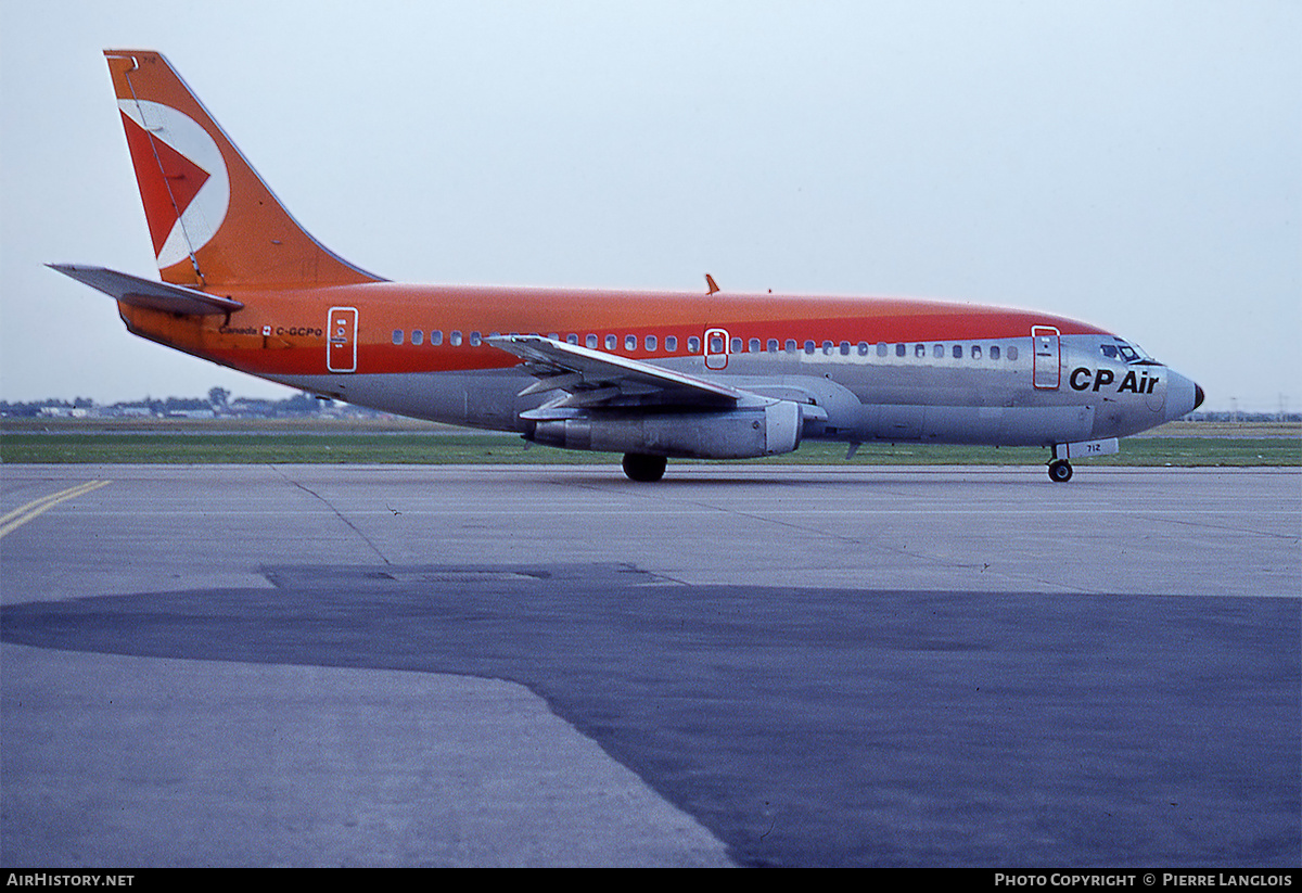 Aircraft Photo of C-GCPQ | Boeing 737-217/Adv | CP Air | AirHistory.net #313955